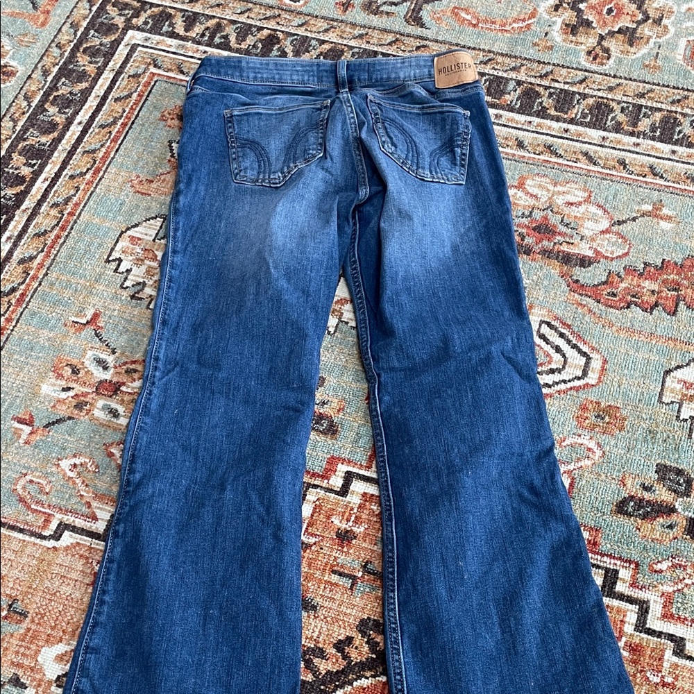 Hollister Indigo Wide Leg Jeans - Picture 3 of 3